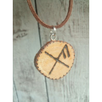 Bindrune amulet geluk